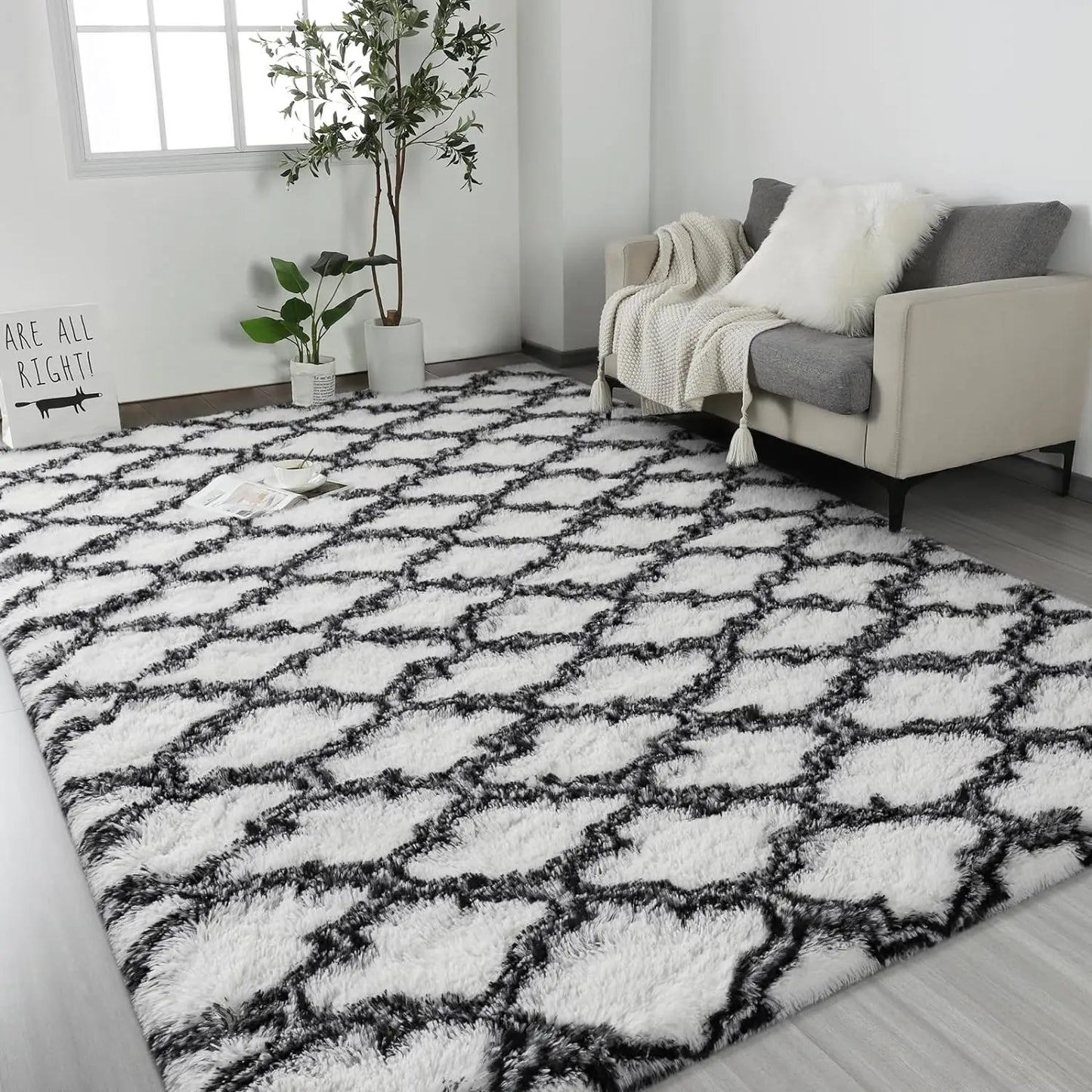 Large Non Slip Area Rugs