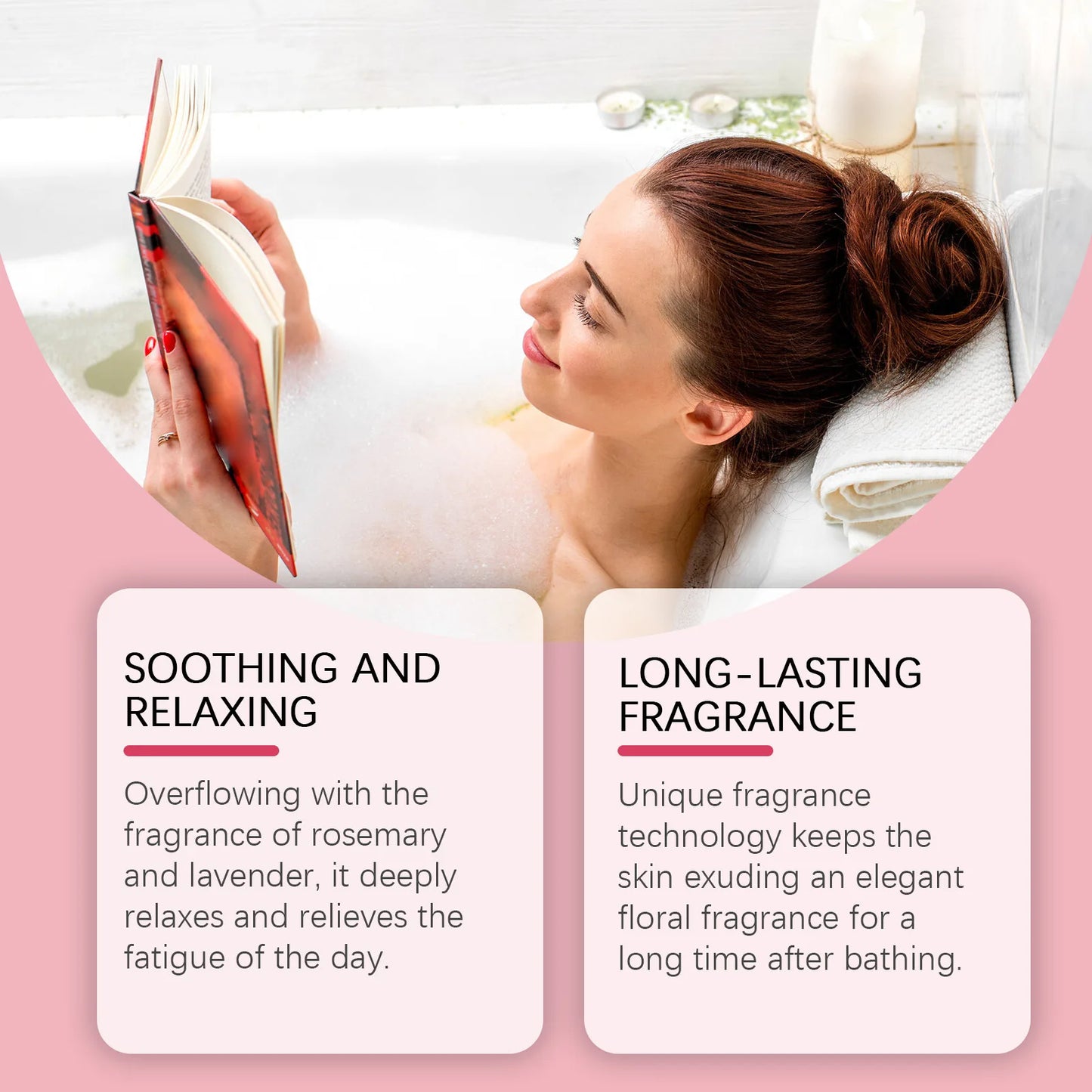 6pcs Bubble Bath Bomb Ball Exfoliating Body Nourish Skin Relieve Fatigue Stress Anxiety Clean Pores Body Bath Bomb Set