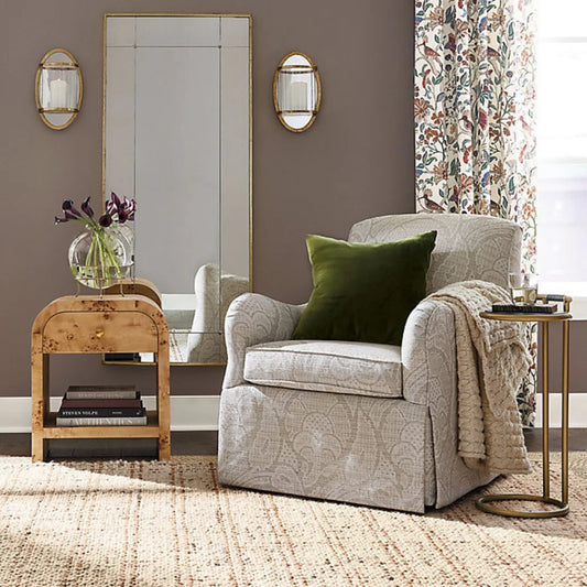 Hand-Woven Natural Wool Area Rug 2' x 3'