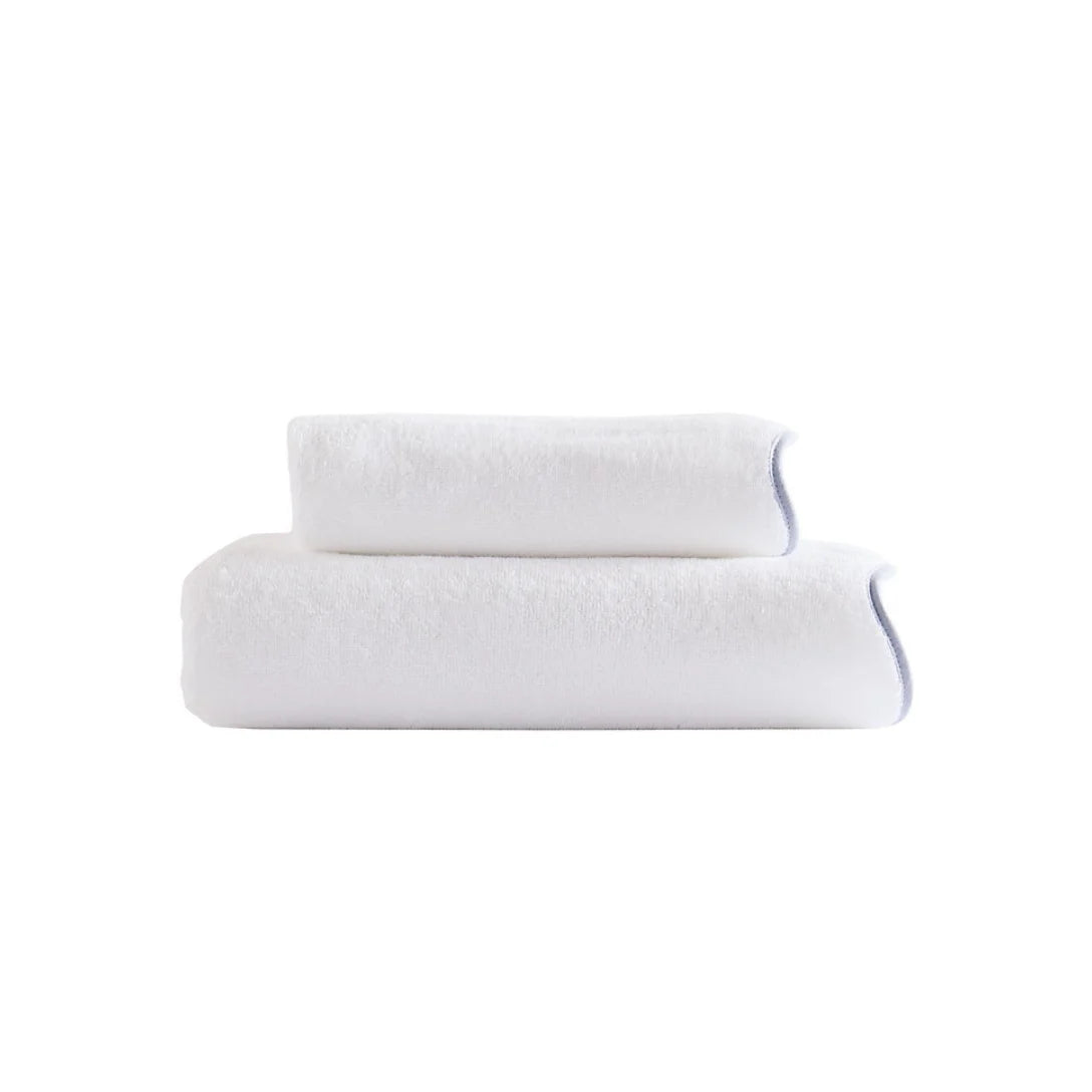 Scalloped Edge Bath Towels – Soft & Absorbent Towels for Bathroom,  Towels Set