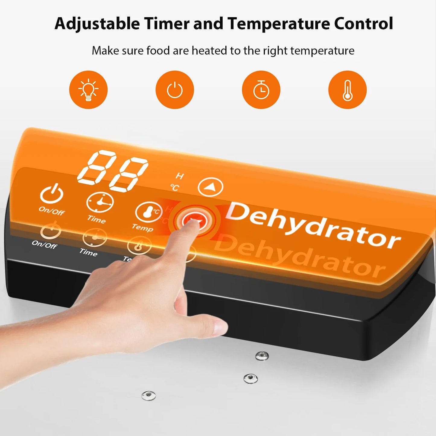 Commercial Grade Food Dehydrator Machine 110V