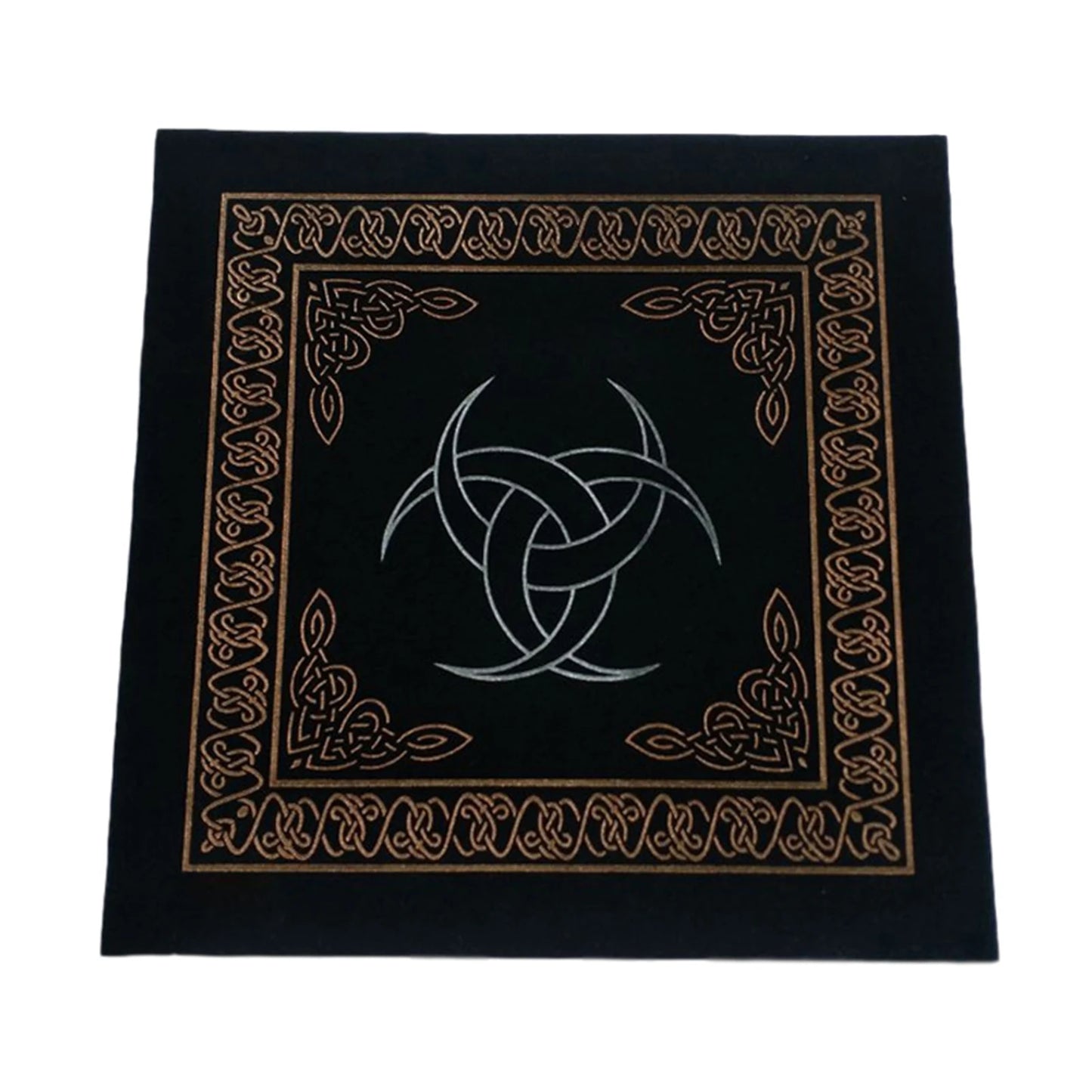 50X50cm Constellations Tarot Card Tablecloth Velvet Divination Altar Cloth Board Games Oracle Card Pad Runes Witchcraft Supplies