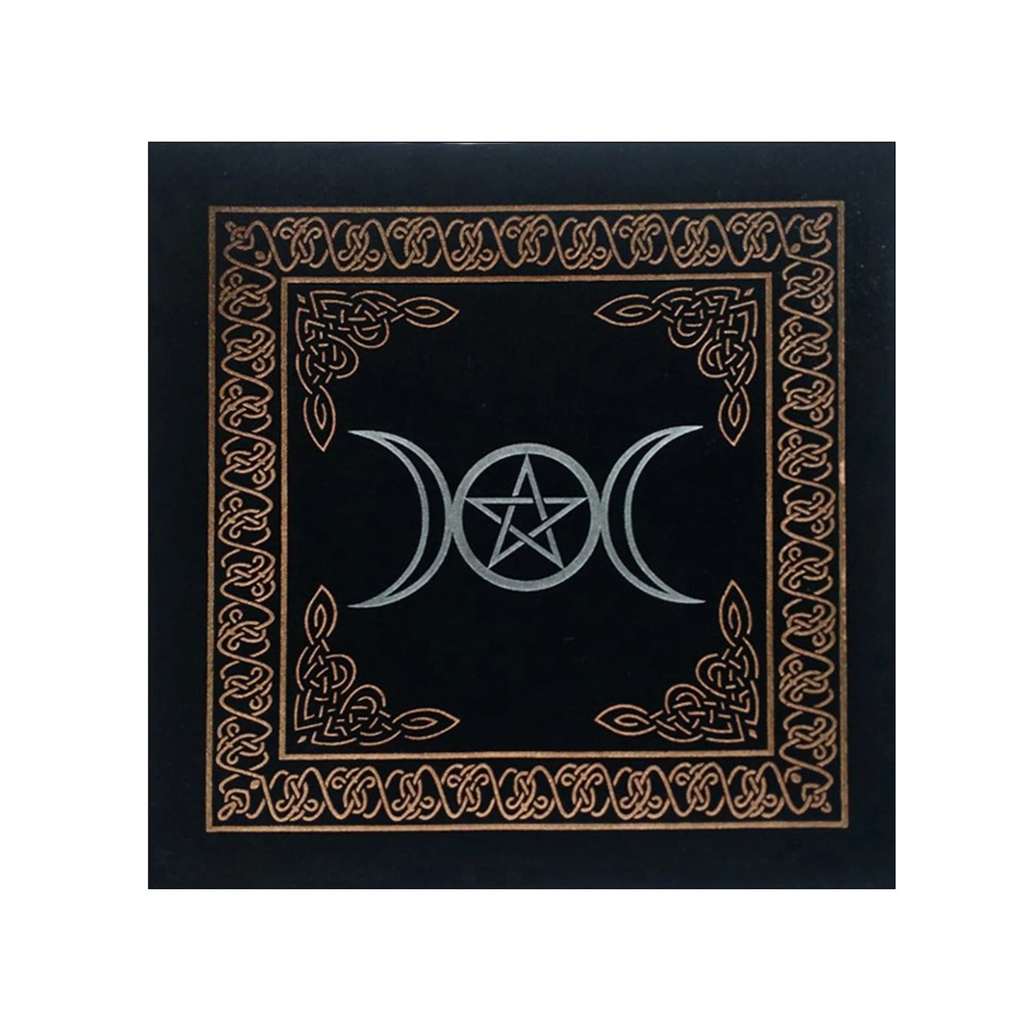 50X50cm Constellations Tarot Card Tablecloth Velvet Divination Altar Cloth Board Games Oracle Card Pad Runes Witchcraft Supplies