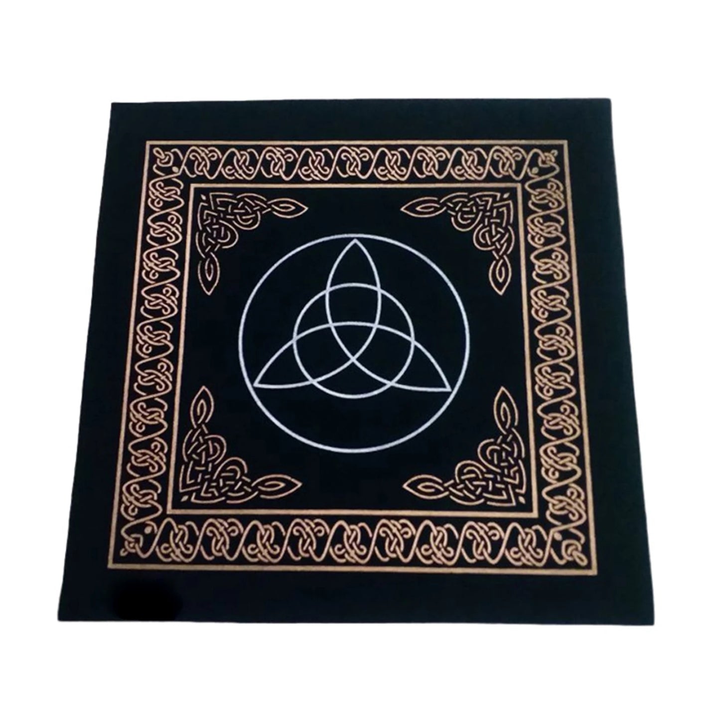 50X50cm Constellations Tarot Card Tablecloth Velvet Divination Altar Cloth Board Games Oracle Card Pad Runes Witchcraft Supplies