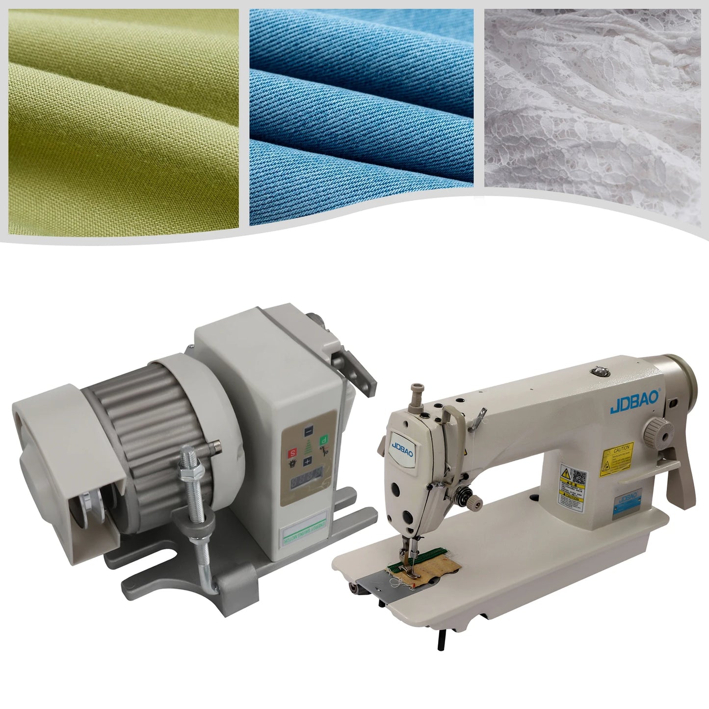 Industrial Sewing Machine 110V 1/2HP Upholstery Sewing Machine  (No Table Stand)