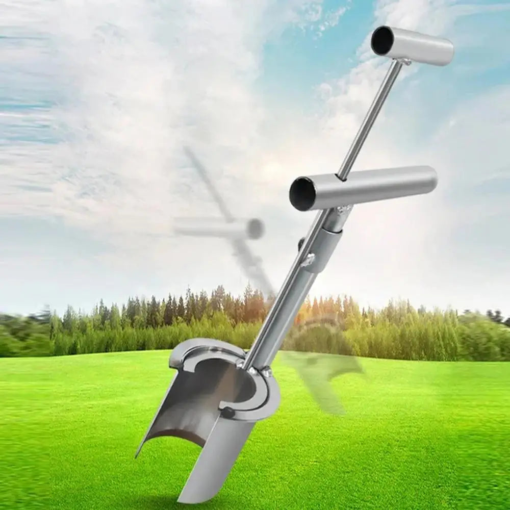 Plant Bulb Planter Tool Plant And Fruit Tree Seedling Transplanter Carbon Steel Seed Planting Tool Soil Sampler Lawn Aerator 