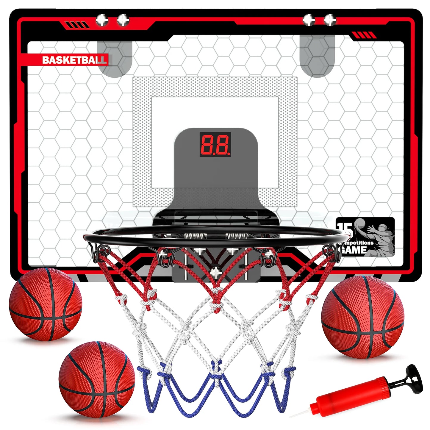 Mini Basketball Hoop For Kids Basketball Hoop Over The Door with Scoreboard