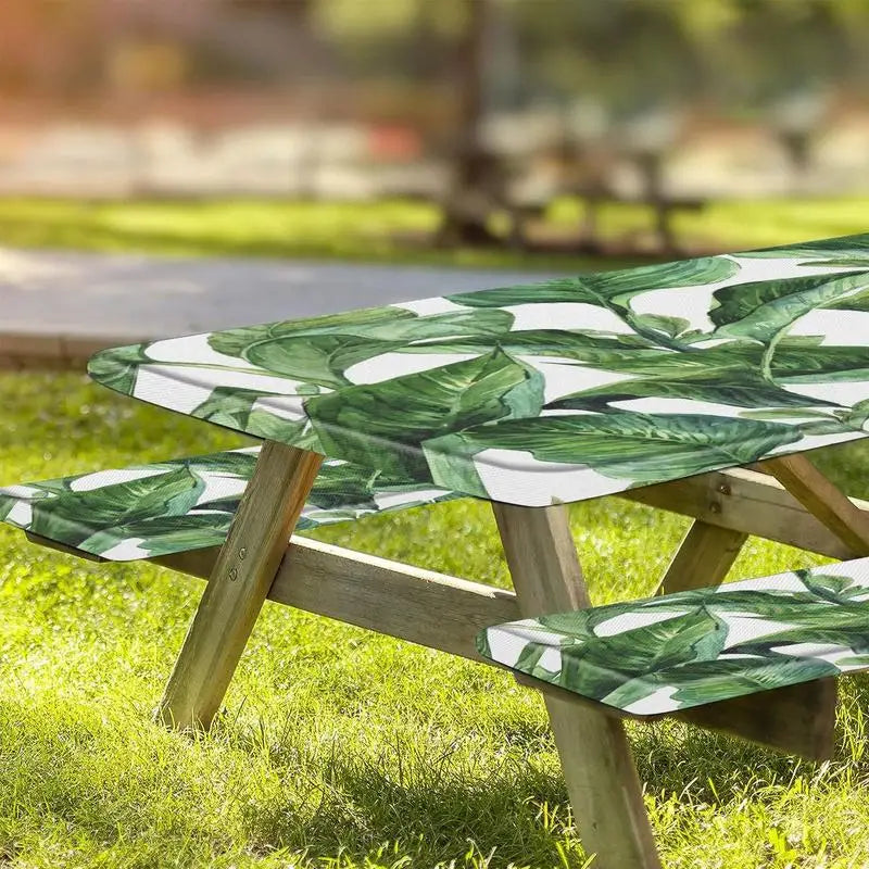 Picnic Table And Bench Covers 3pcs Set