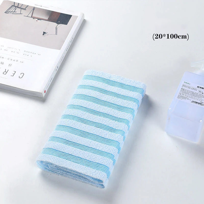 Shower Exfoliating Back Scrubber Bath Belt Towel