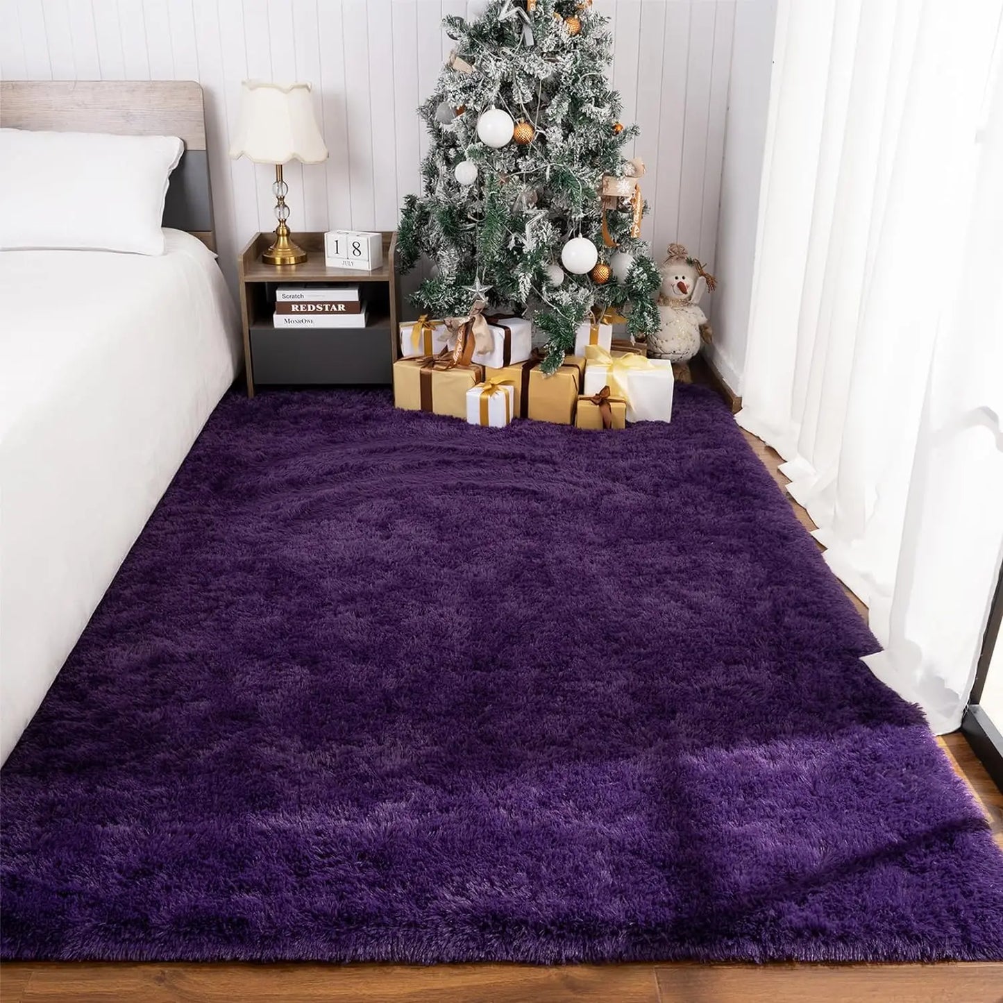 Fluffy  Area Rugs for Living Room Soft Kids Carpet Non Slip
