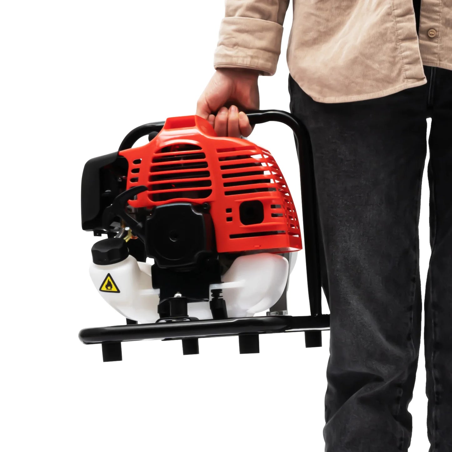 Gasoline Water Pump 2-Stroke Portable Gasoline Engine Trash Pump 20m Lift Powerful Engine Water Transfer Pump 26.25ft Suction