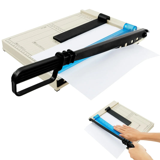 Paper Cutter Metal Blade Machine 12inch Multi-function