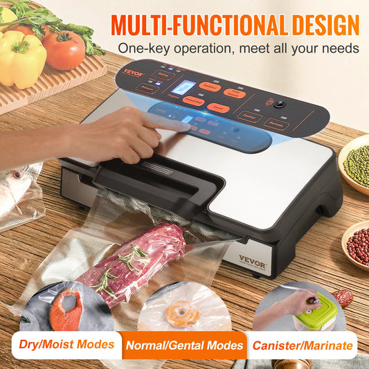 130W Vacuum Sealer Food Packaging Machine
