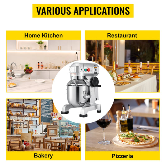 10-30L Electric Dough Machine Stainless Steel Commercial