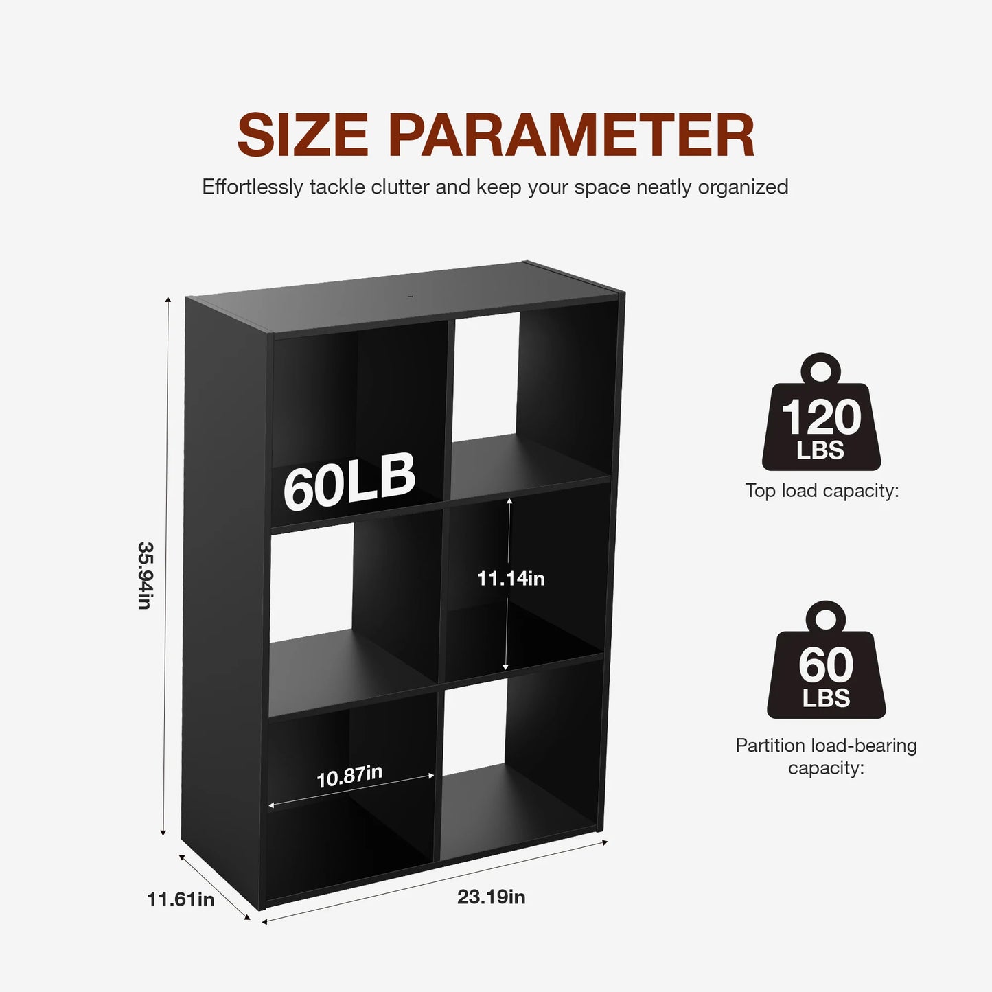 9 Cube Storage Organizer Wooden Shelf Bookcase Open Bookshelf for Living Room and Home Office Display Storage Bookcase