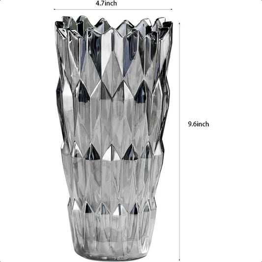 Decorative Crystal Flower Vase