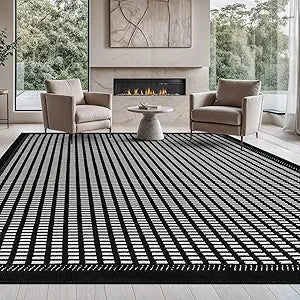 Geometric Modern  Circular Indoor Rugs