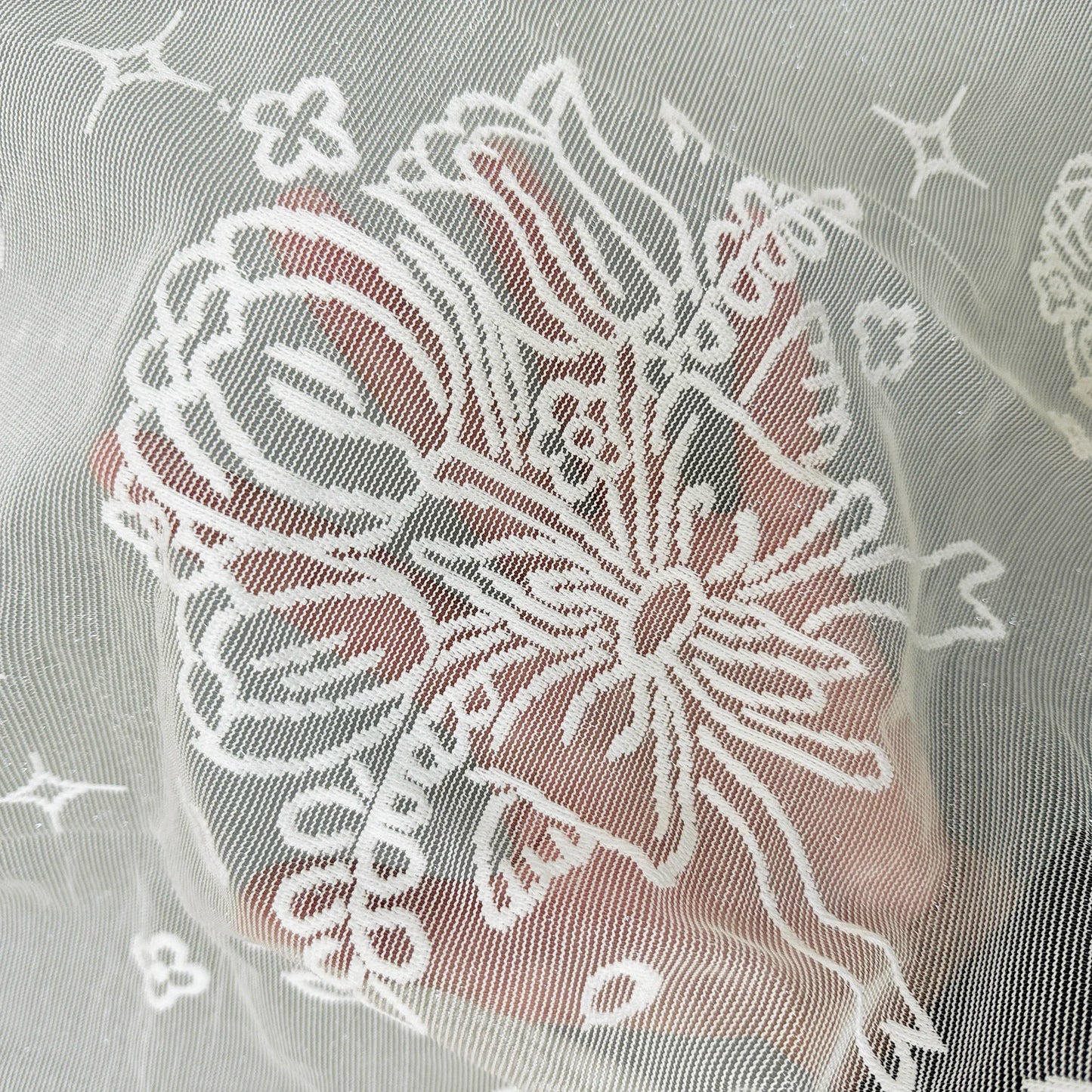 New French Tulip Bouquet Lace Tablecloth, Coffee Table, Bedside Table Cover, Plain White Three-Dimensional Table Runner