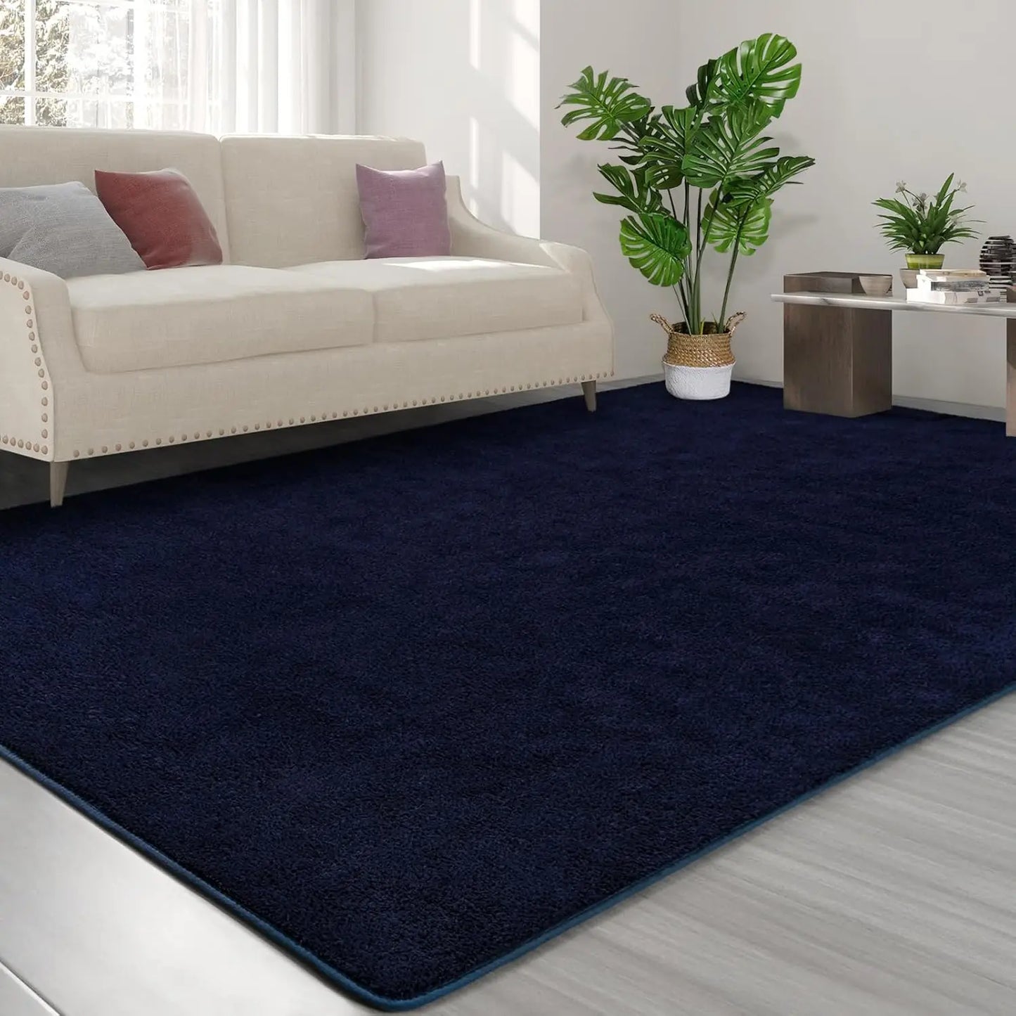 Living Room ,Bedroom Carpet Nonslip Large Soft