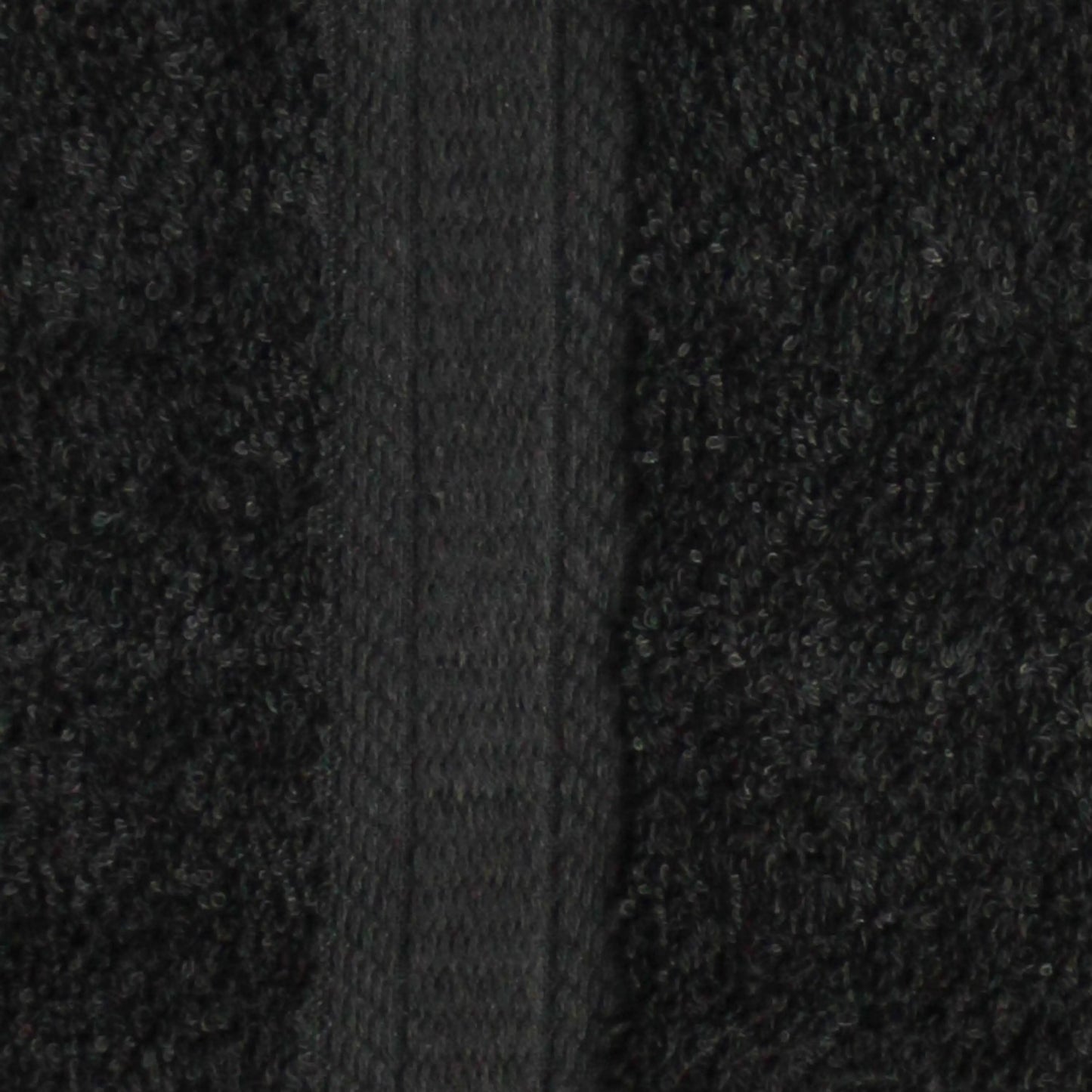 18 Piece 100% Cotton Towel Set, 4 Bath , 4 Hand and 10 Washcloths, Super Soft and Highly Absorbent Basic Solid Towel Set,Black