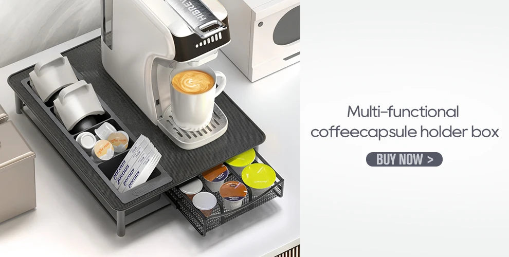 6in1 Capsule Coffee Machine Hot/Cold Multiple Espresso  Cappuccino Coffee Maker