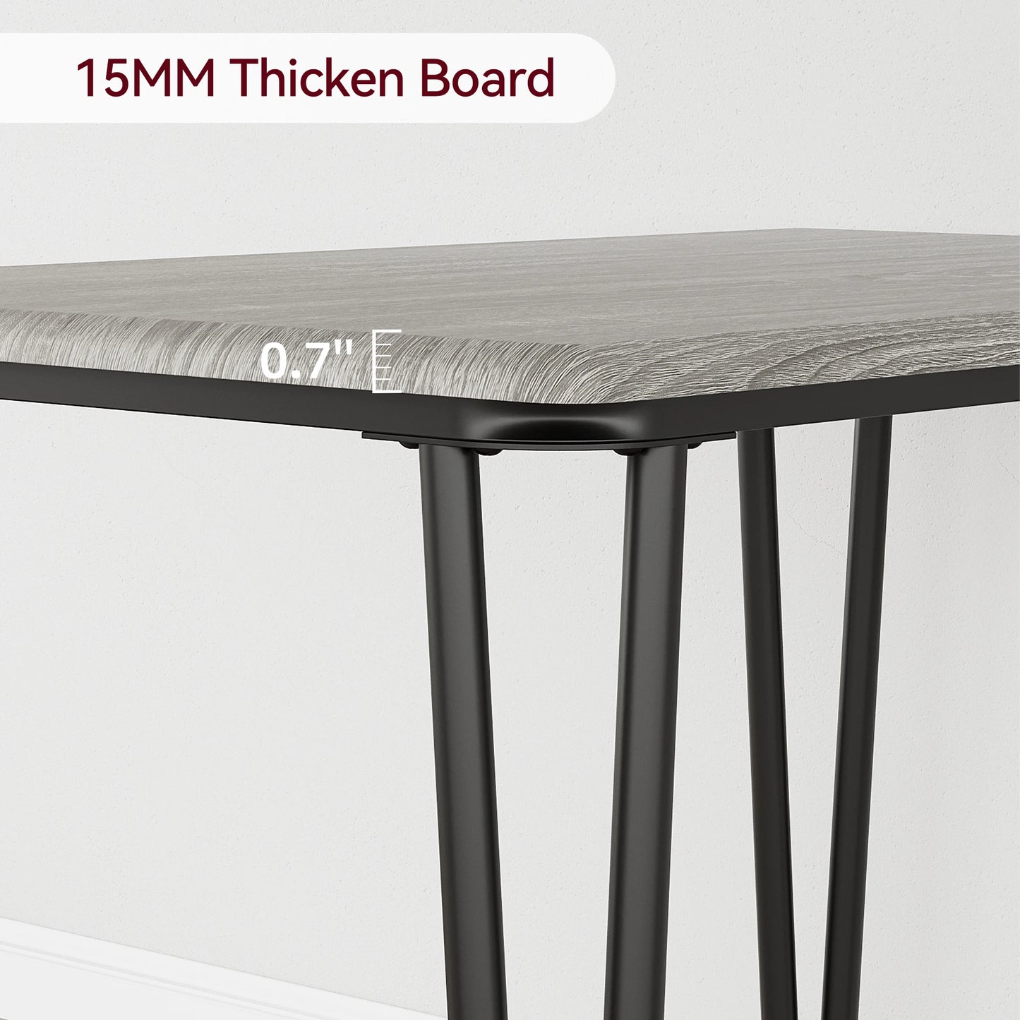 Small Dining Table Sets for 2 with Upholstered Chairs