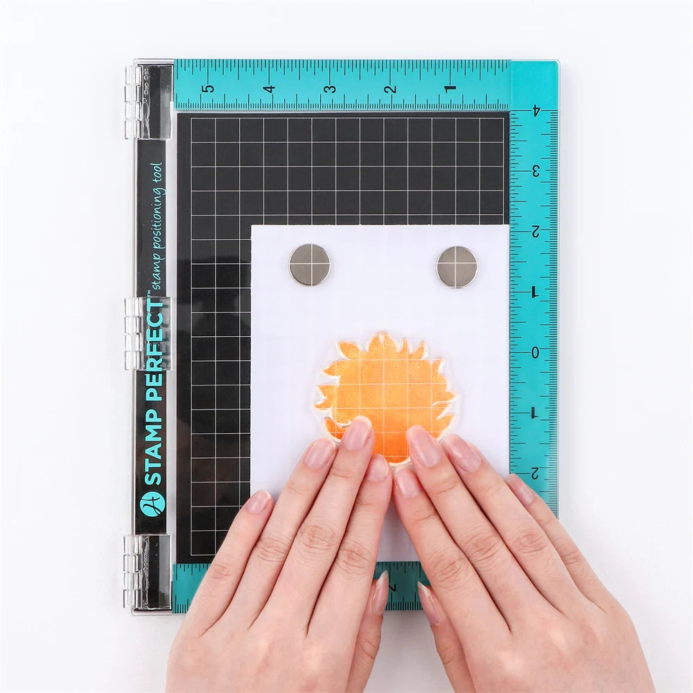 Stamp Positioning Tool Stamp Positioner  For DIY Scrapbooking Album Card Making