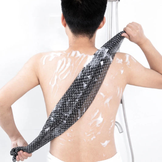 Shower Exfoliating Back Scrubber Bath Belt Towel