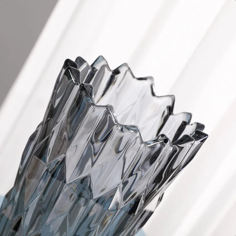 Decorative Crystal Flower Vase
