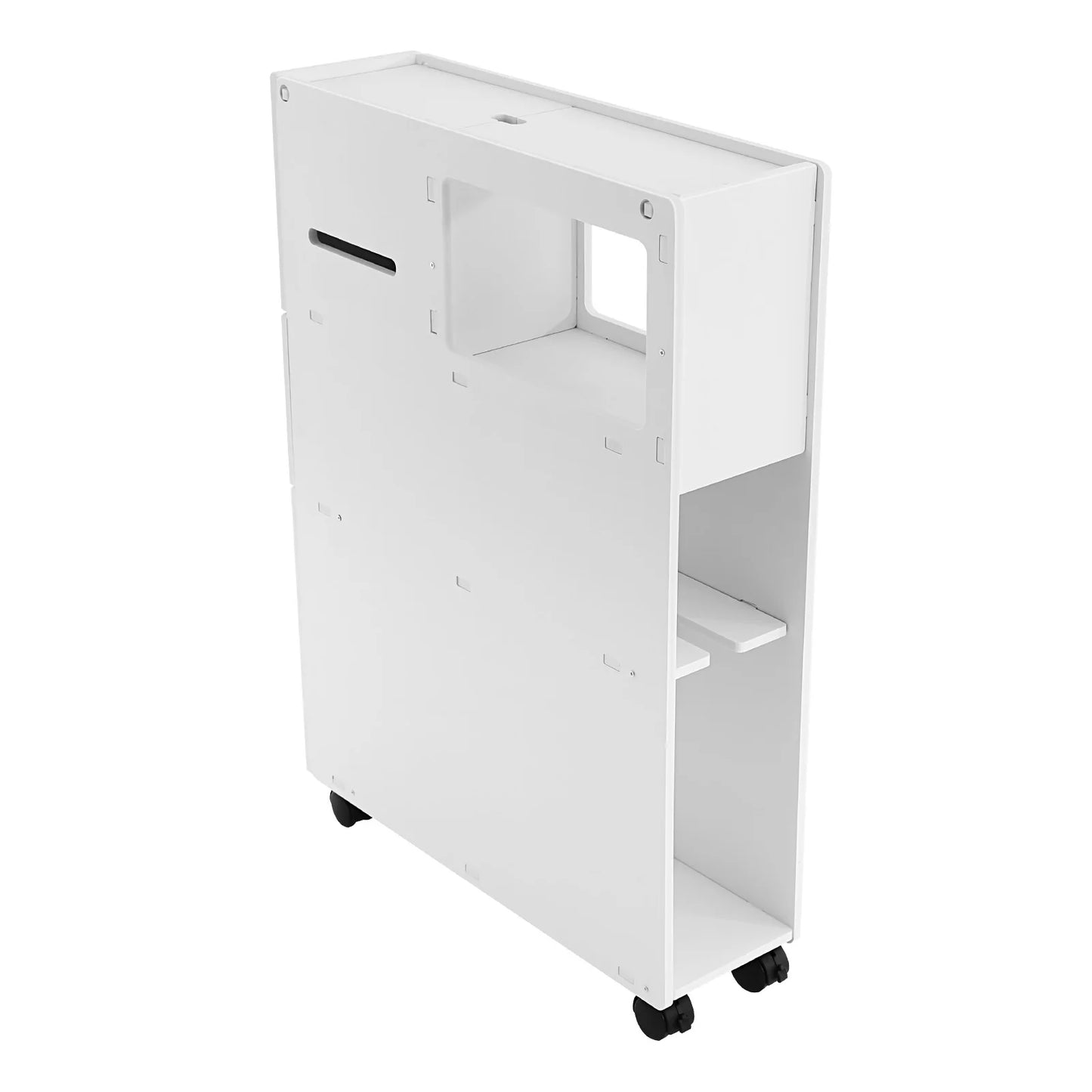 Bathroom Storage Cabinet, Narrow Floor Storage Cabinet, Storage Cabinet with Drawers 50kg Load-bearing Capacity