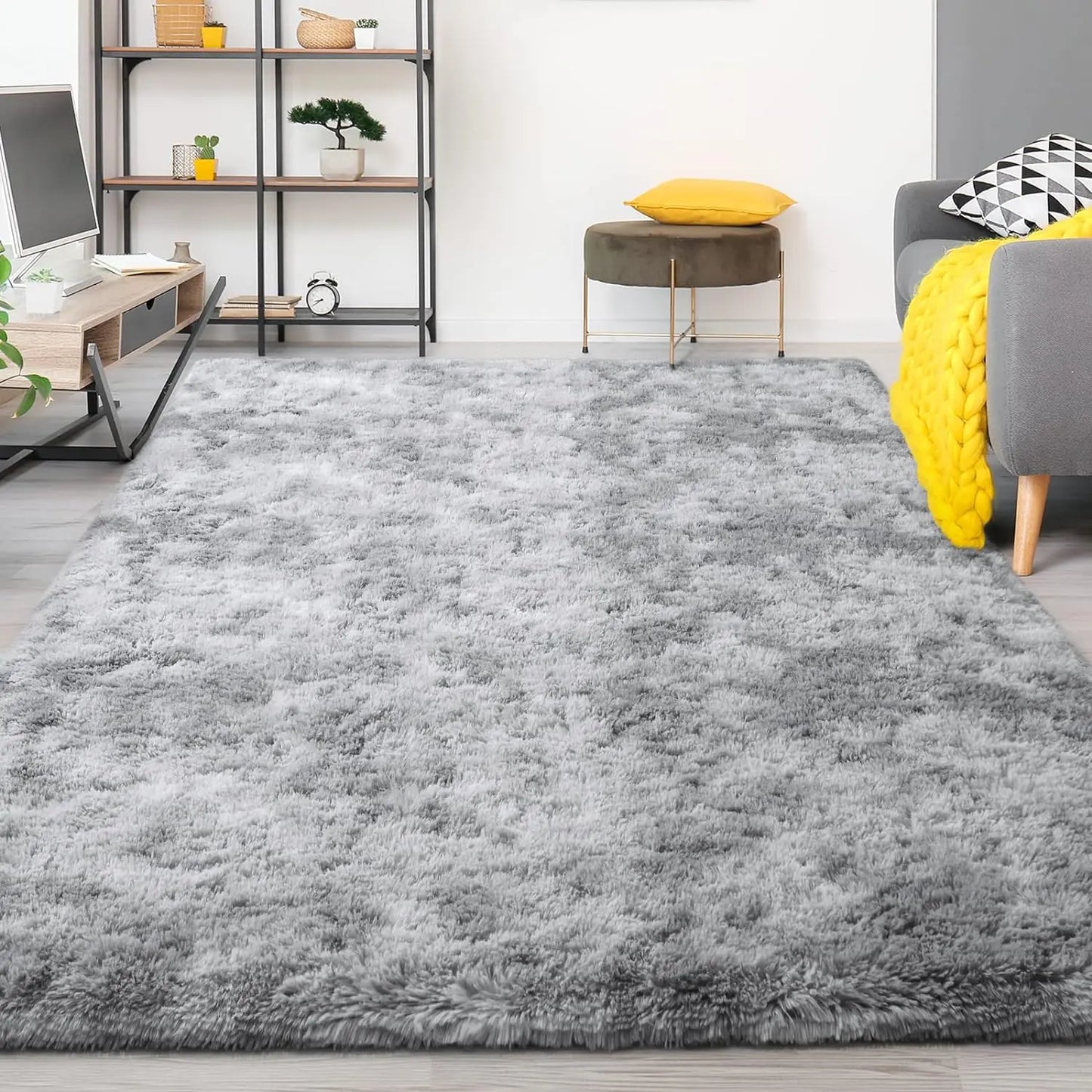 Fluffy  Area Rugs for Living Room Soft Kids Carpet Non Slip