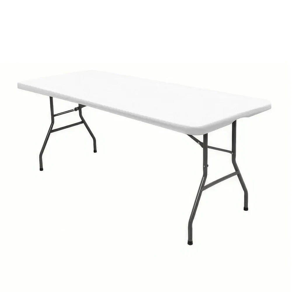 Solid Color Polyester Elastic Rectangular Tablecloth - Universal Fit for Home Parties, Picnics, Weddings & Banquets