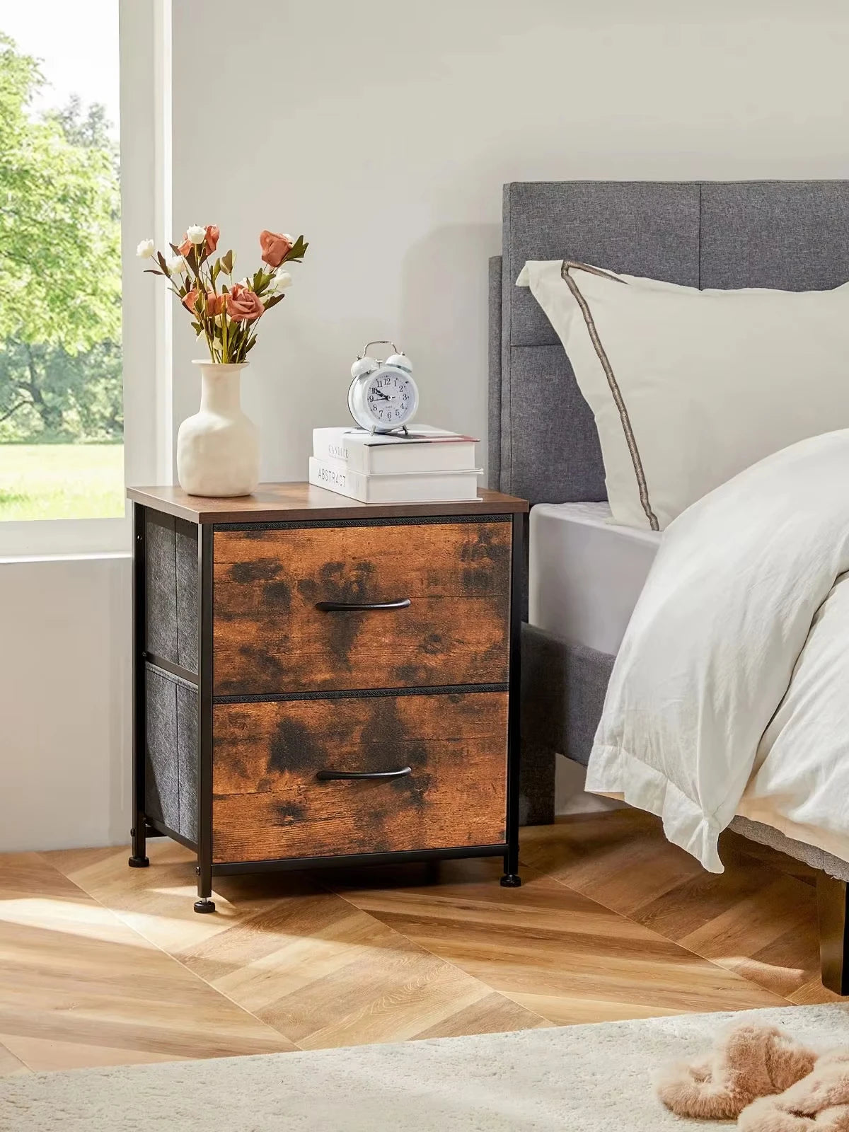 Nightstand Bedside Coffee Sofa Tea Table