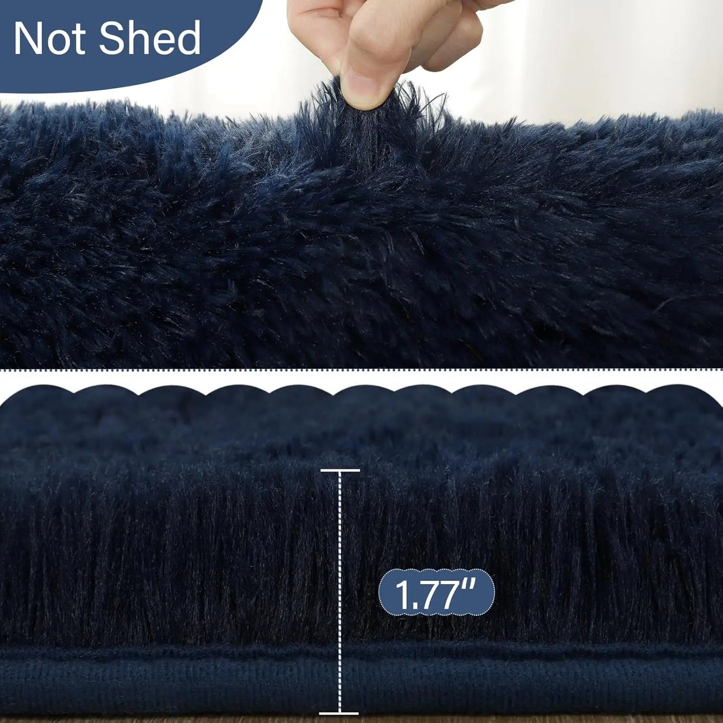 Living Room ,Bedroom Carpet Nonslip Large Soft