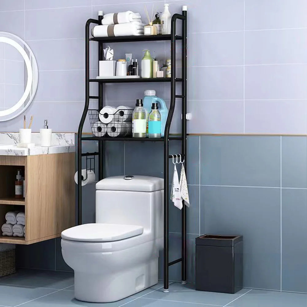 Over Toilet Storage Shelf,2/3-Tier Freestanding Over The Toilet Storage
