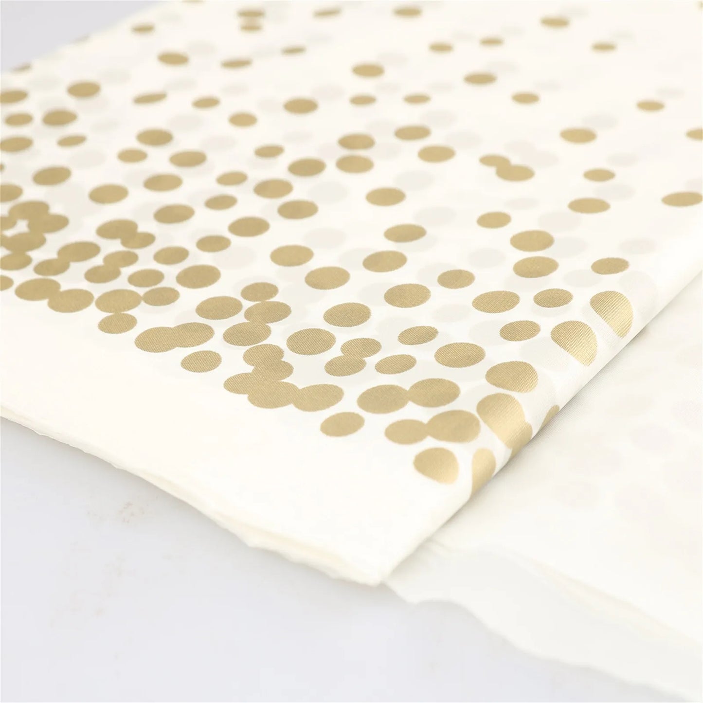 Gold Disposable Tablecloths Plastic