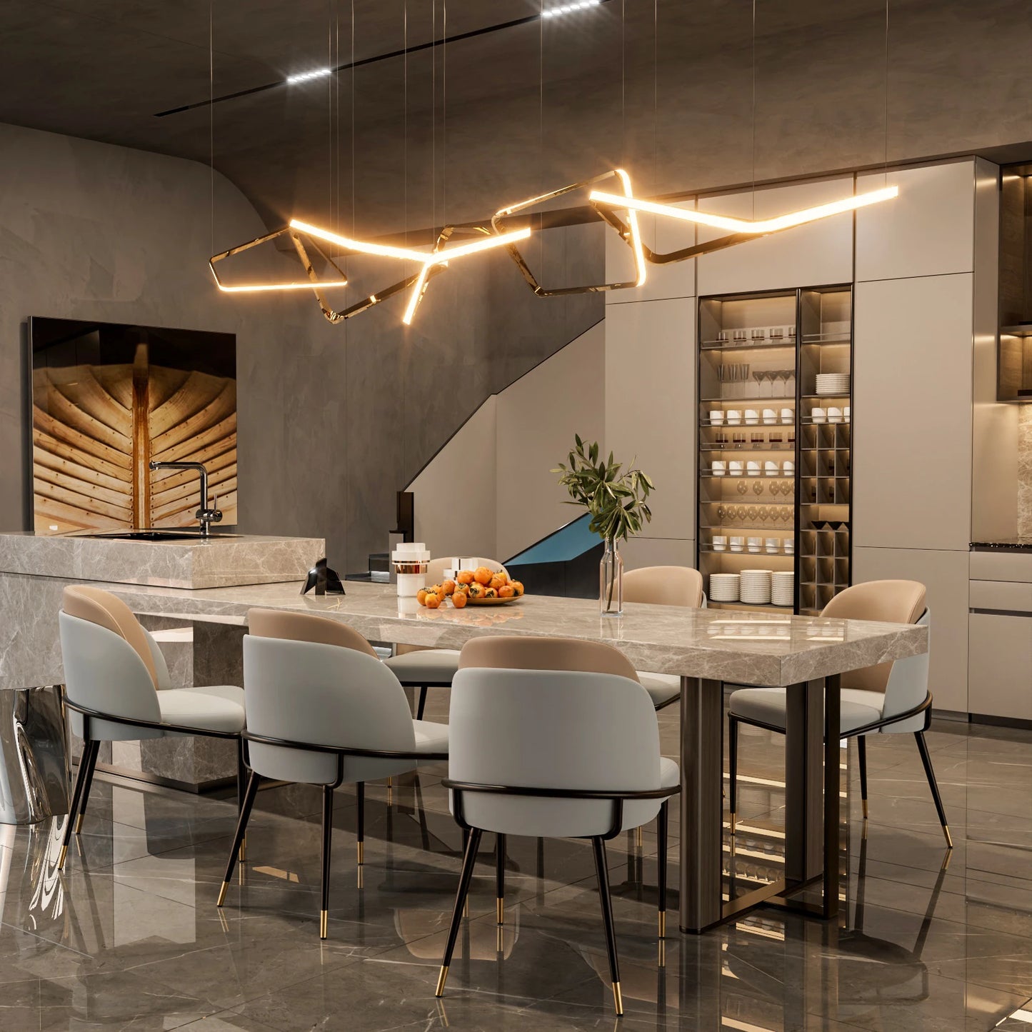 Luxury Set Of 2 Dining Chairs Kitchen Accent Leisure Microfiber Leather Living Room Chairs for Dining,Kitchen,Study Room