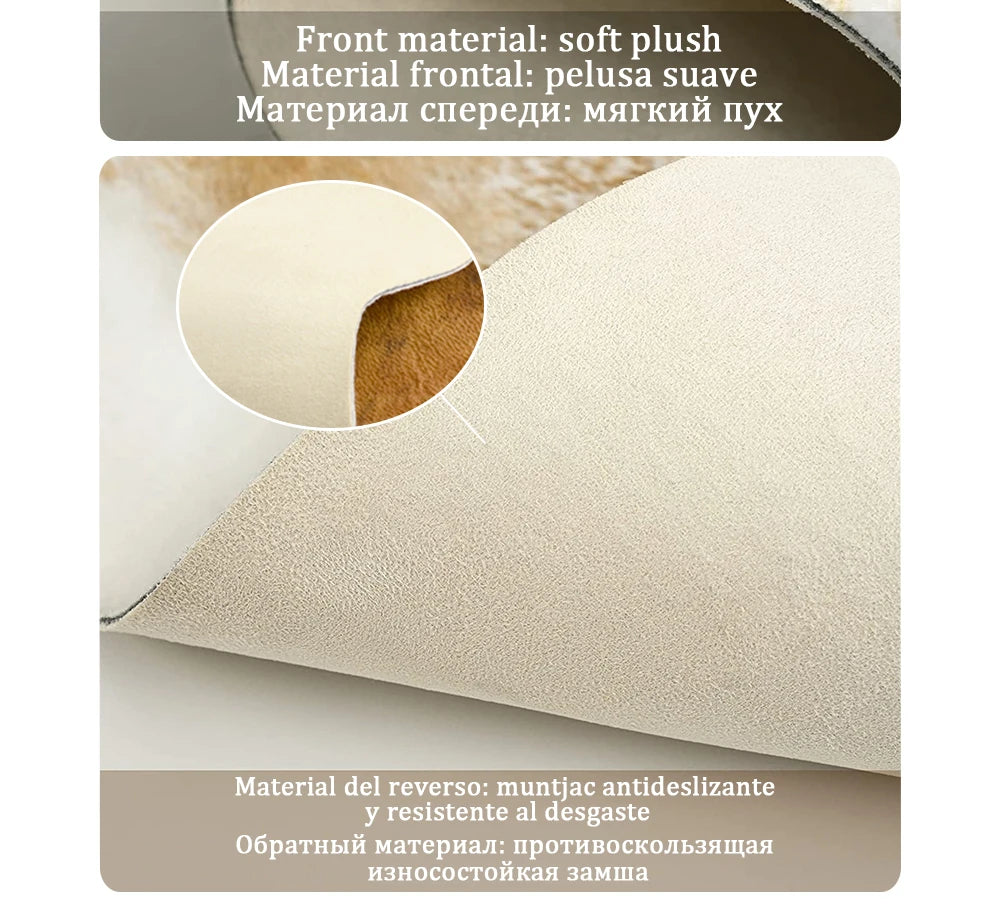 Animal Print Rug faux fur cowhide