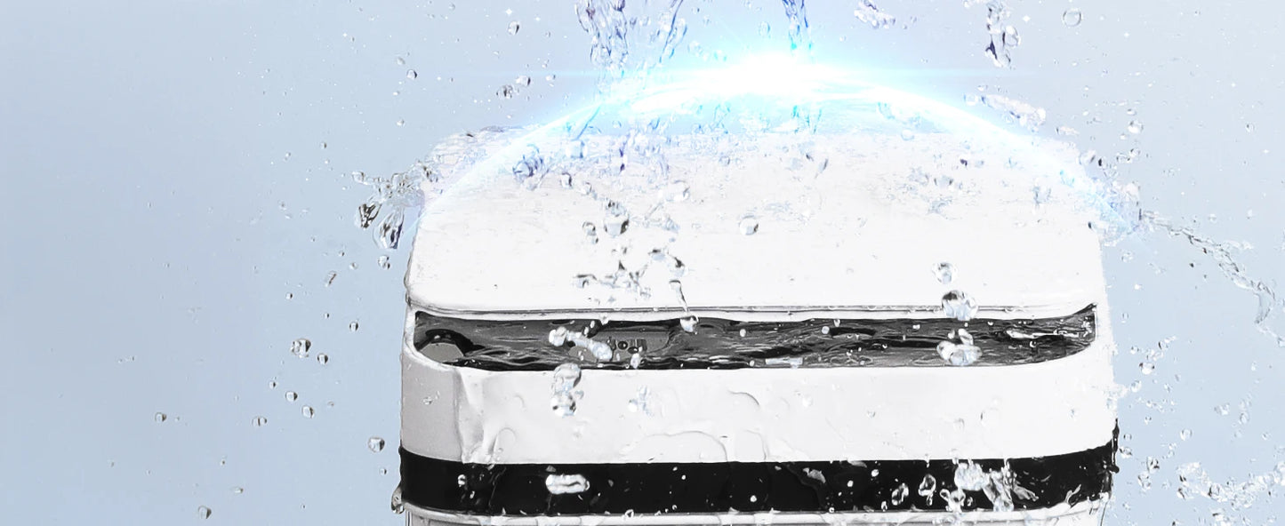 2 Pack 12L & 18L Bathroom Automatic Trash Can Touchless Motion Sensor Garbage Can with Lid for Bedroom living Room Kitchen White