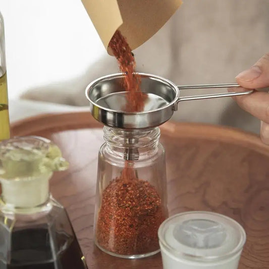 Mini Funnel Stainless Steel Wine Funnel Small Mouth Fill Hip Flask