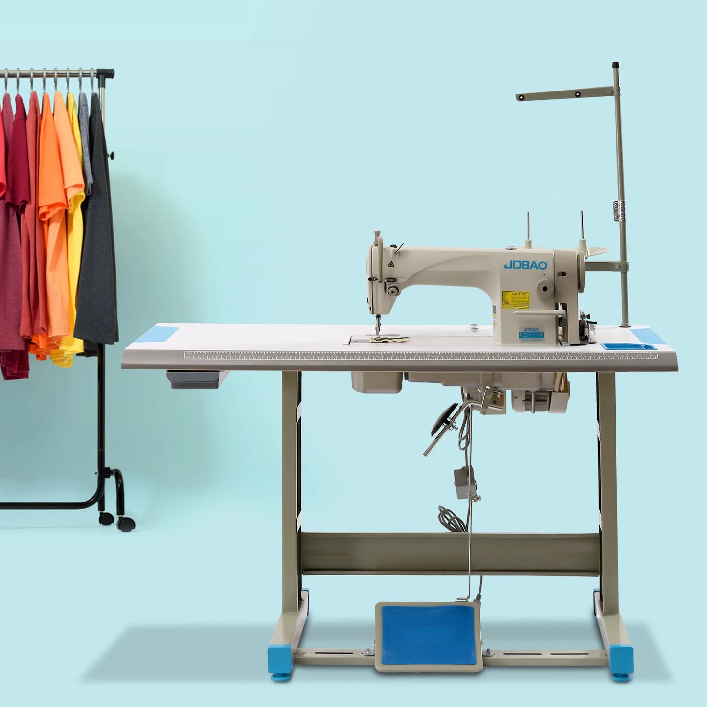 Industrial Sewing Machine 110V 1/2HP Upholstery Sewing Machine  (No Table Stand)