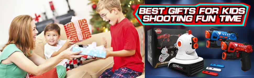 Infrared Laser Tag Projector Duck Hunts Shooting Game 2 Players