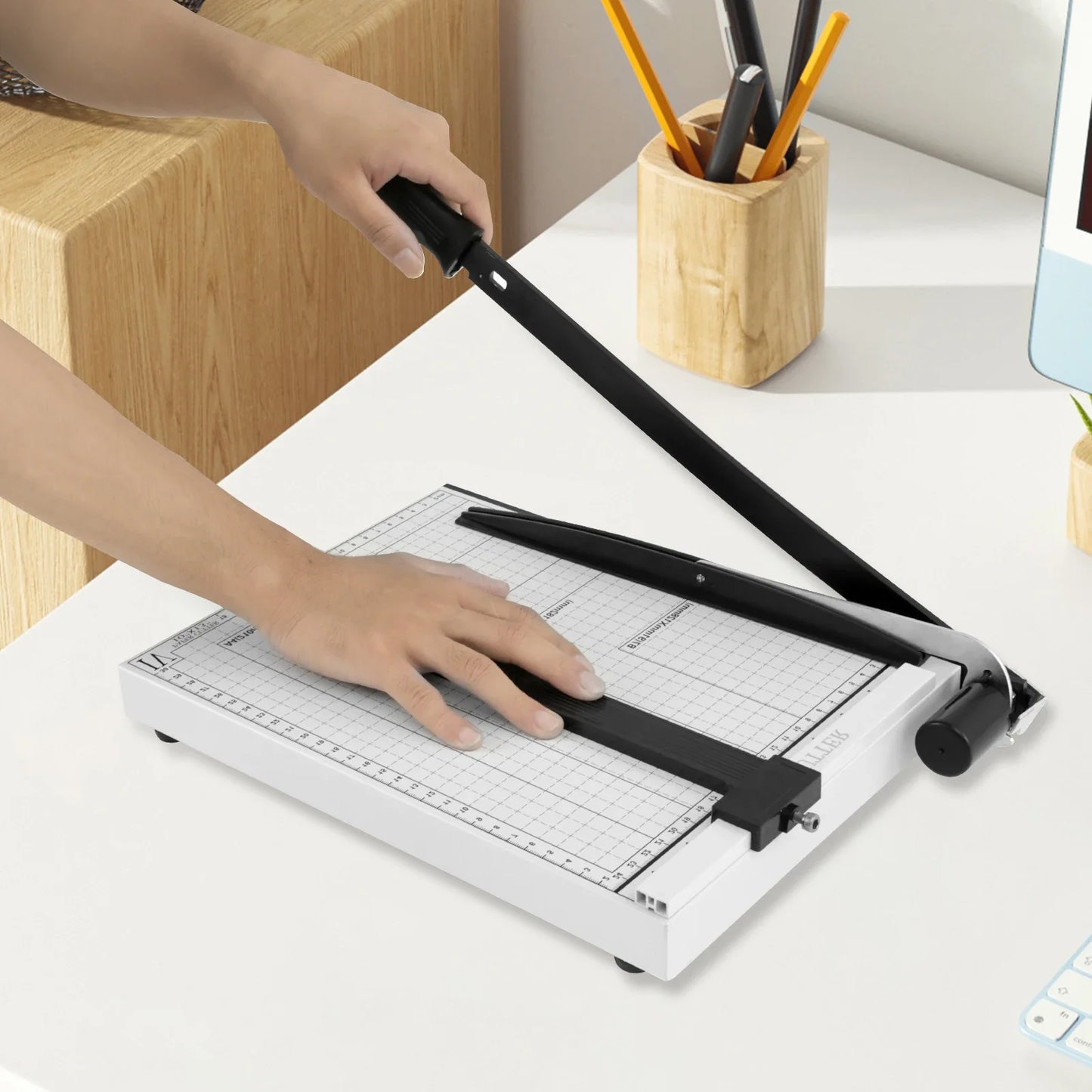 Paper Cutter Metal Blade Machine 12inch Multi-function