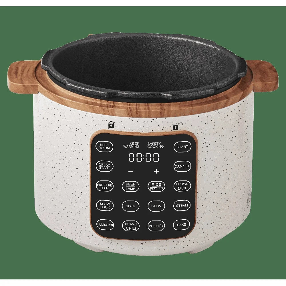 Speckle Pressure Cooker 6 Quart Touch Control 7 in 1 Kitchen Appliance