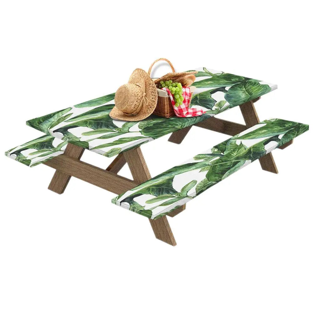 Picnic Table And Bench Covers 3pcs Set
