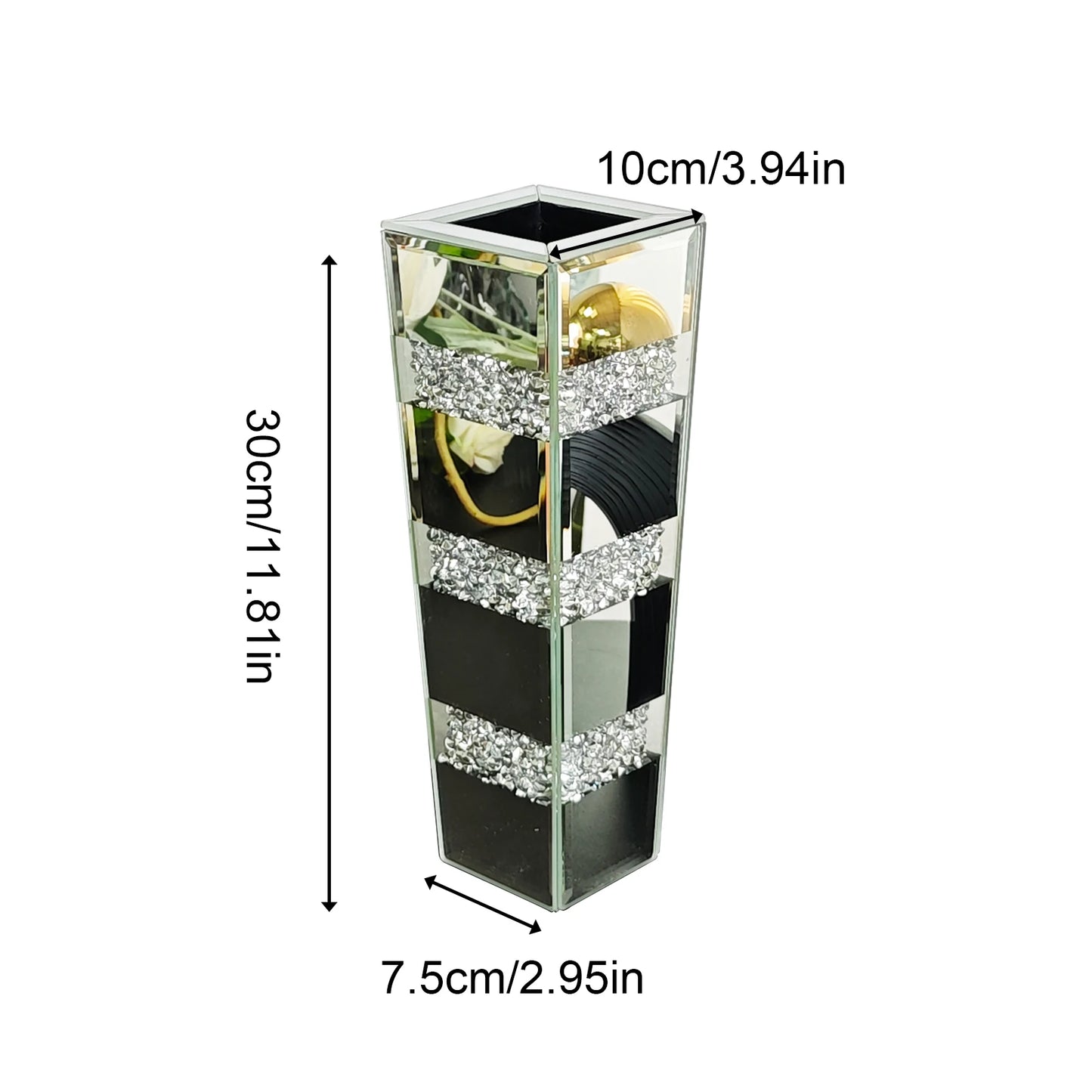 Tall Floor Mirror Vase