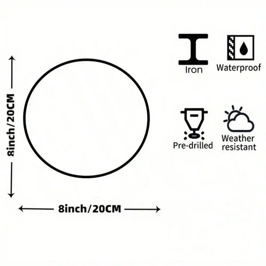 1pc 8x8" Humorous Quote Metal Sign,Home/Garage/Bar Decor,Xmas/Halloween Gift,Wall Sculpture