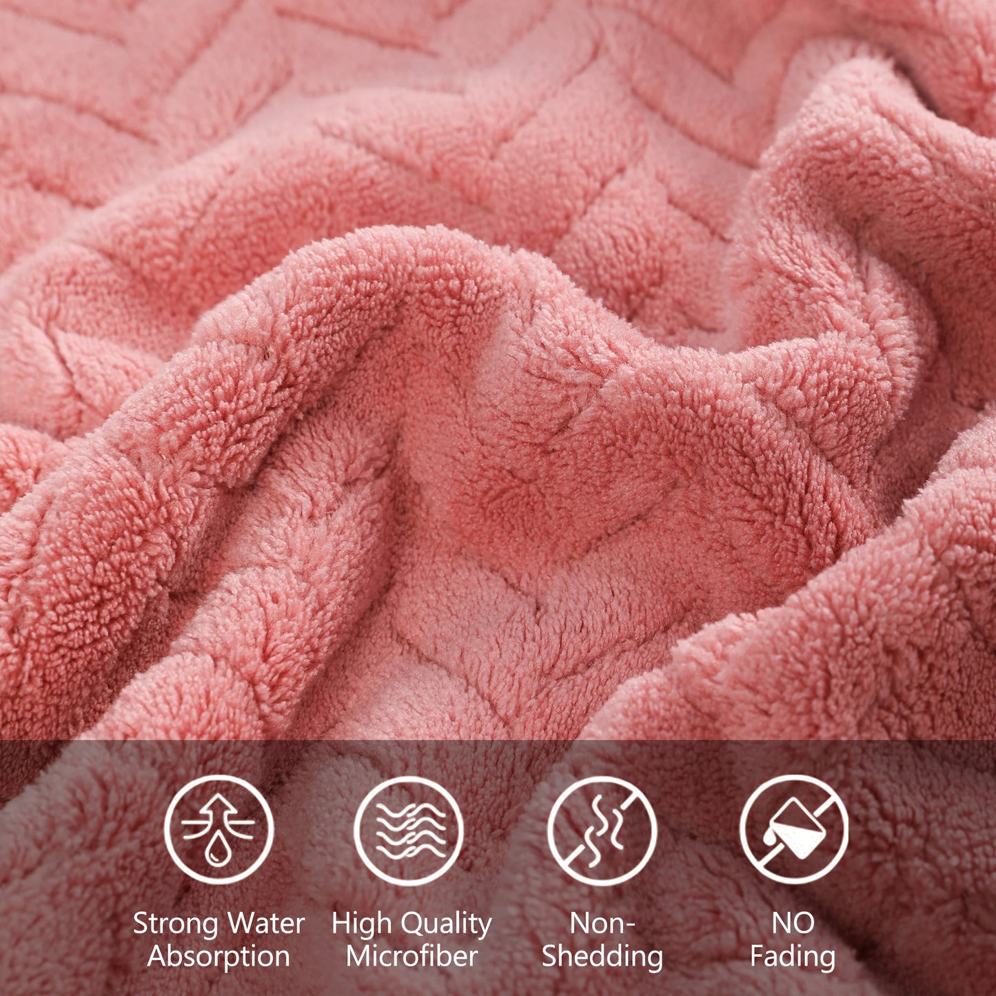 4 Pieces set Towel Set with Hook  Ultra Soft, Highly Absorbent for Bathroom, Kitchen, Yard, and Car ,Excellent hand towel