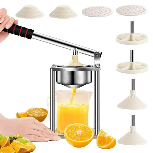 Juice Squeezer Commercial Multi-Purpose Citrus Juicer Commercial Heavy Duty Hand Press Manual Orange Citrus Fruit Juice Squeezer