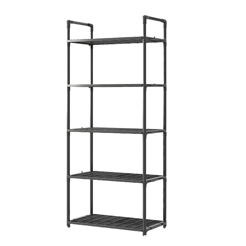 5 Tier Storage Shelves Heavy Duty Shelving Unit 66 Lbs Capacity Standing Shelf for Kitchen Pantry Closet Bathroom Laundry Garage